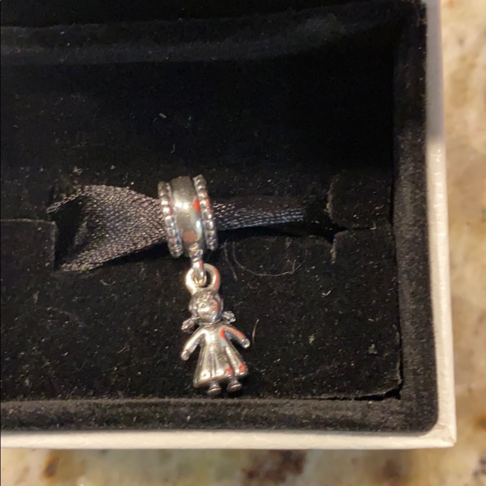 Pandora Silver Girl Charm